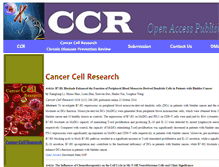 Tablet Screenshot of cancercellresearch.org